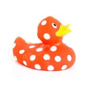  Baby Elegance Polka Duck Small   Red Baby