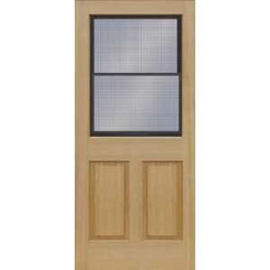    Exterior Door Two Panel with vented window