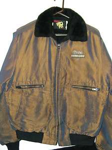 Mens Large King Louie Pro Fit Coors Extra Gold Draft Coat/Jacket 