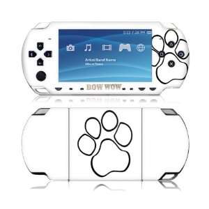   MusicSkins MS BOW30014 Sony PSP Slim  Bow Wow  Paw Skin Electronics