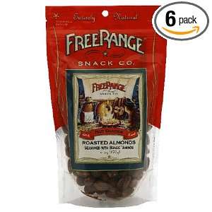 Free Range Almonds with Bragg Aminos, 6 Ounce Package (Pack of 6 