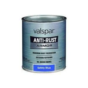   44 21859 QT 1 Quart Safety Blue Anti Rust Armor Oil Based Enamel Paint