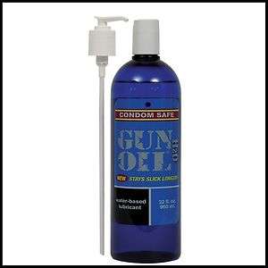 Gun Oil H2O Lube 32 oz Pump Bottle Empowered Products  