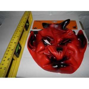 devil mask, adult size, red