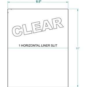   100 Compulabel® 370258 Full Sheet Matte Clear Labels