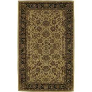 Surya Ancient Treasures Beige Ivory Black Traditional 8 Round Rug (A 