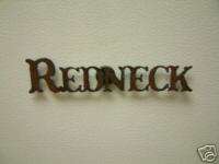 Western Cowboy Rustic Metal Art Sign Redneck Magnet  