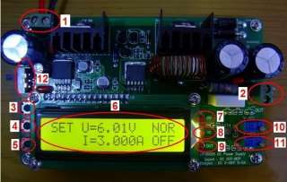   power module 60V DC CCCV stabilized voltage supply High Voltage