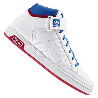 Adidas Varial ST Sneaker G51342 (white/light scarlet/bluebird) Gr. 43 