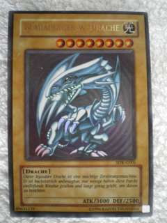 Yu Gi Oh Karte Blauäugiger W. Drache in Nordrhein Westfalen 