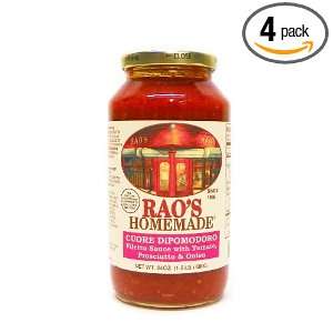 Raos Homemade Cuore Di Pomodoro Sauce, 24 Ounce (Pack of 4)  