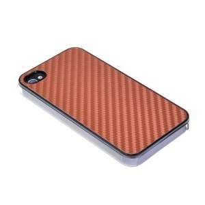  Brown Straw Mat Lines Design Faux Leather Paste Hard Case 