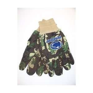  Penn State Nittany Lions Work Gloves Camo Sports 