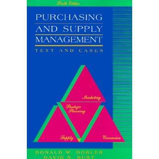 Purchasing and Supply Management by Donald Dobler, LaMar Lee and 