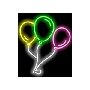  Balloons Neon Sign (Genuine Neon) 