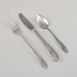   Tudor Plate, Silverplate Youth Fork, Knife & Spoon