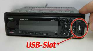 CD Autoradio CRB 631 SilverCrest USB  SD CD Bluetooth Fernbedienung 