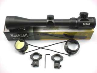 Bushnell 3 9x42E Tactical Rifle Scope Optical Sniper Gunsight + Two 