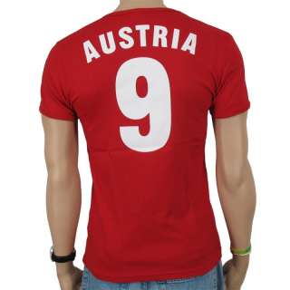 Logoshirt   Team Austria T Shirt Slim Fit, red  