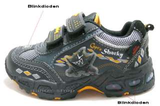 Capt´n Sharky Schuhe Kinderschuhe BLINKI LED Dioden  