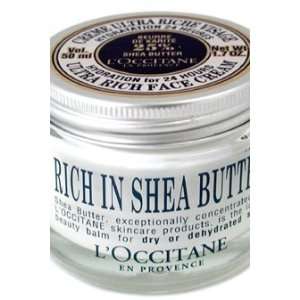 Shea Butter Ultra Rich Face Cream by LOccitane for Unisex Face Cream 