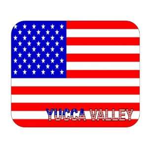  US Flag   Yucca Valley, California (CA) Mouse Pad 