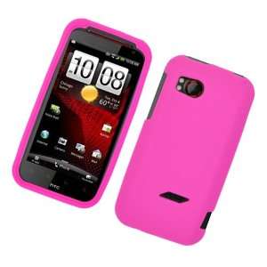  Solid Hot Pink Silicone Skin Gel Cover Case For HTC 