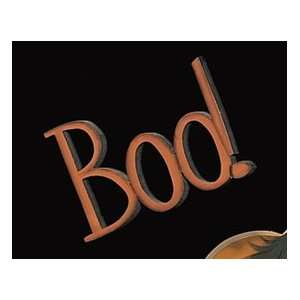  9 Boo Sign