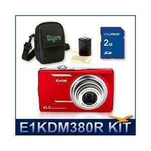 Camera (Red), 10.2 Megapixels, 5x Optical Zoom Lens, 3 Inch LCD, Ultra 