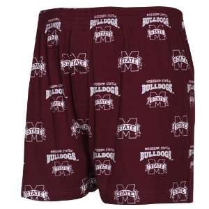  Mississippi State Bulldogs Youth Maroon Supreme Boxer 