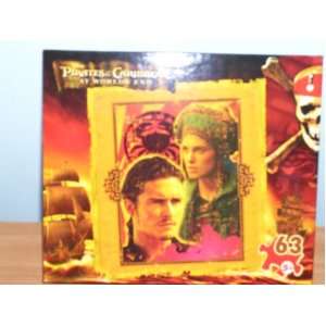 Disney Pirates of the Caribbean Puzzle (Will Turner and Elizabeth Swan 