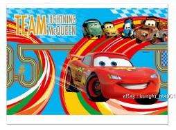 Cars 2 Lighting McQueen Birthday Party Tablecover 1pc  