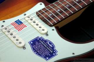   ® American Deluxe Stratocaster, Strat, Ash, Tobacco Sunburst  