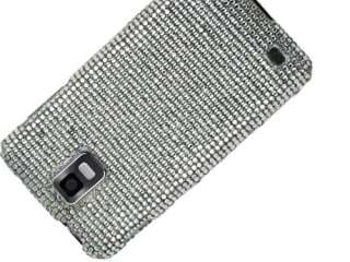 SILVER BLING DIAMOND CASE COVER SAMSUNG INFUSE i997  