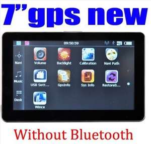 inch Car GPS System Navigation Navigator FM Free MAP 2GB 70T without 