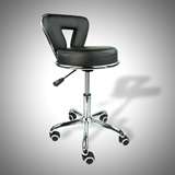 salon stool w back black color $ 49 95 $ 9 95 shipping