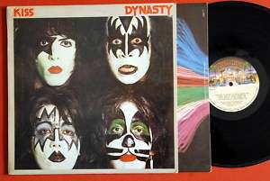 KISS DYNASTY W/INSERT 1979 RARE EXYUGO PRESSING LP  