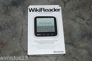 PanDigital WikiReader Wikipedia Electronic Handheld Pocket 