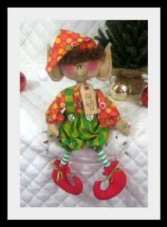   Christmas 15~ELF ANDY~Santas Littlest Elf~PATTERN #313  