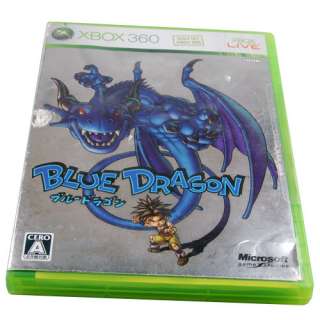 NEW BLUE DRAGON RPG GAME JP Version 3CD XBOX 360 GAME  