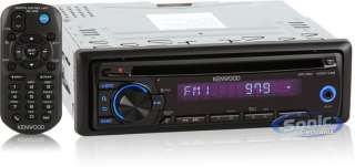 NEW KENWOOD KDC 148 CD/ CAR STEREO W/ AUX IN +REMOTE  