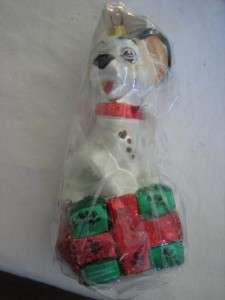   Original LUCKY Dog Dalmation Animal Pet Christmas Ornament 1996 NEW