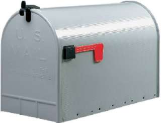 Postmaster approved Gray galvanized steel 15 Inch high, 12 Inch wide 