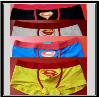 Sexy Superman Men Mens Man Underwear Underwears Boxer Brief Briefs M L 