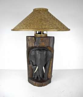 Lampe Elefant Elefanten Stehlampe Tischlampe ca. 60cm  