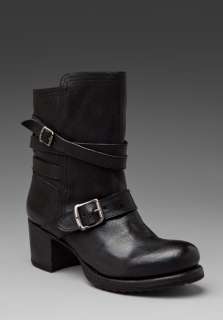 FRYE Vera Strappy Boot in Black 