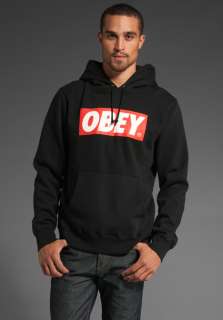 OBEY The Box Hoodie in Black 