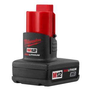 Milwaukee M12 XC Lithium Ion 12 Volt Rechargeable Battery 48 11 2402 