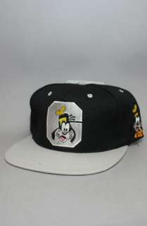 Vintage Deadstock Goofy Snapback HatBlkSil  Karmaloop   Global 