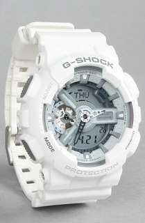 SHOCK The XLarge Combi Monotone Watch in White  Karmaloop 